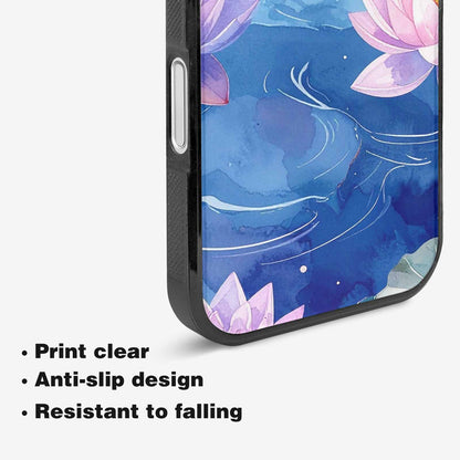 iPhone 16 Plus Case — Water Lilies Impressionist, Custom Printed Phone Case