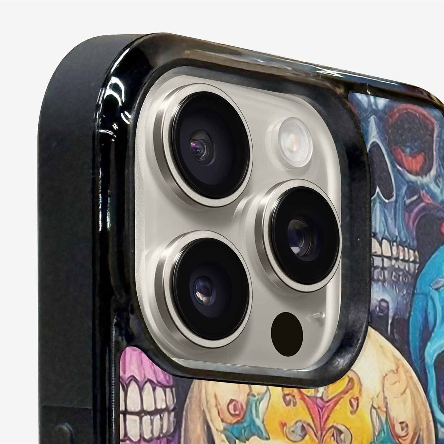 iPhone 16 Pro Max Case — Skulls General Skulls Pattern, Custom Printed Phone Case