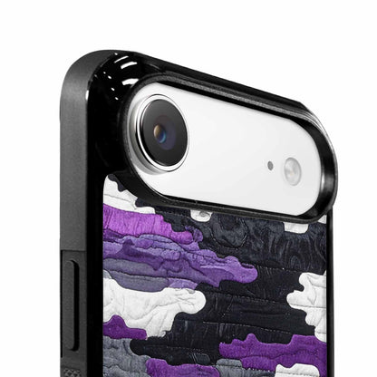 iPhone 17 Air Case — Vivid Camo Asexual Pride Camo, Custom Phone Case