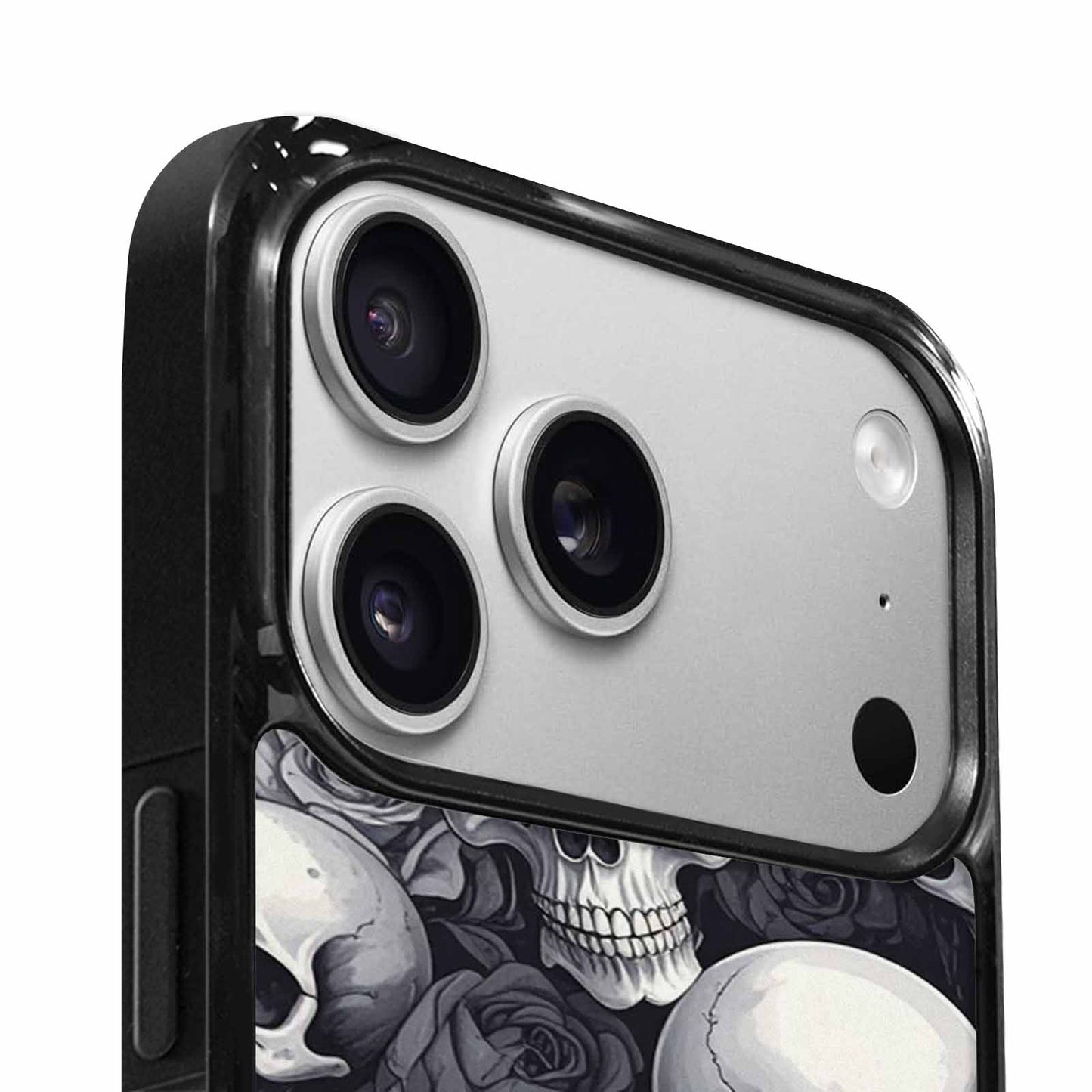 iPhone 17 Pro Case — Skull Dark Art Gothic Print Gothic, Custom Designed Case Cover