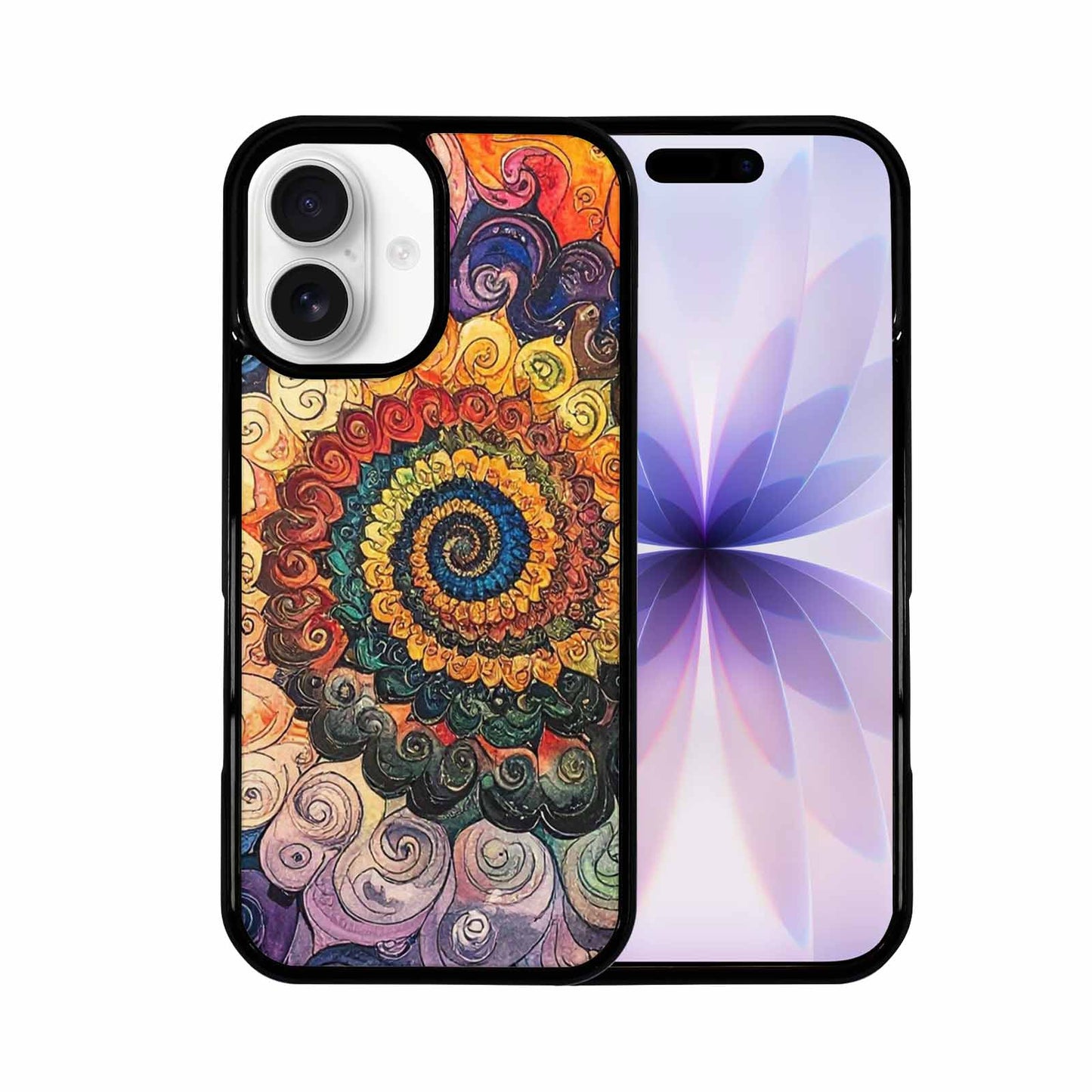 iPhone 17 Case — Tie Dye Swirls (black Tie Dye, Unique Phone Case Design