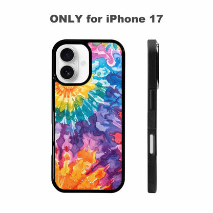 iPhone 17 Case — Tie Dye Swirls Tie Dye, Customized Protective Case