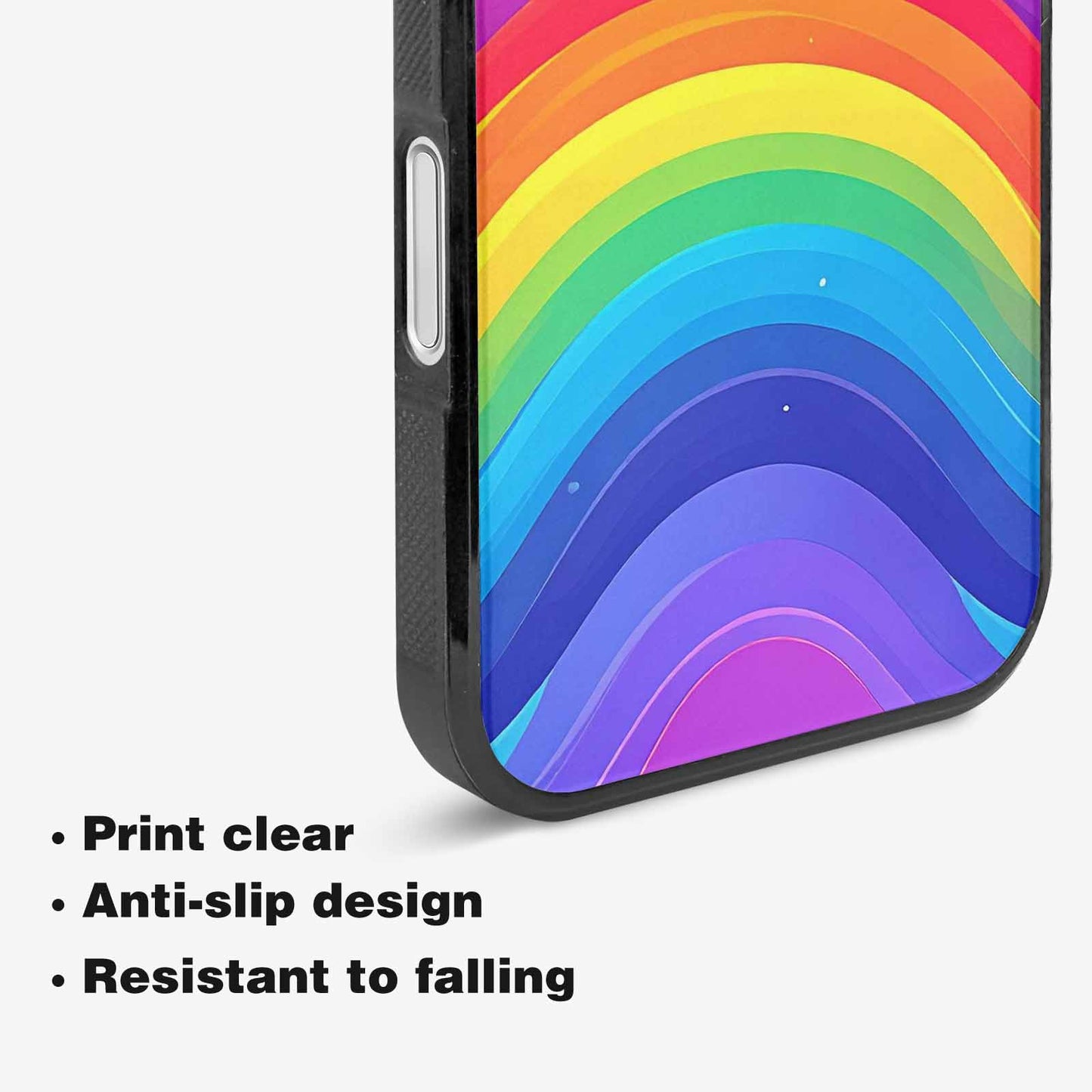 iPhone 16 Plus Case — Rainbow Pride, Unique Phone Case Design