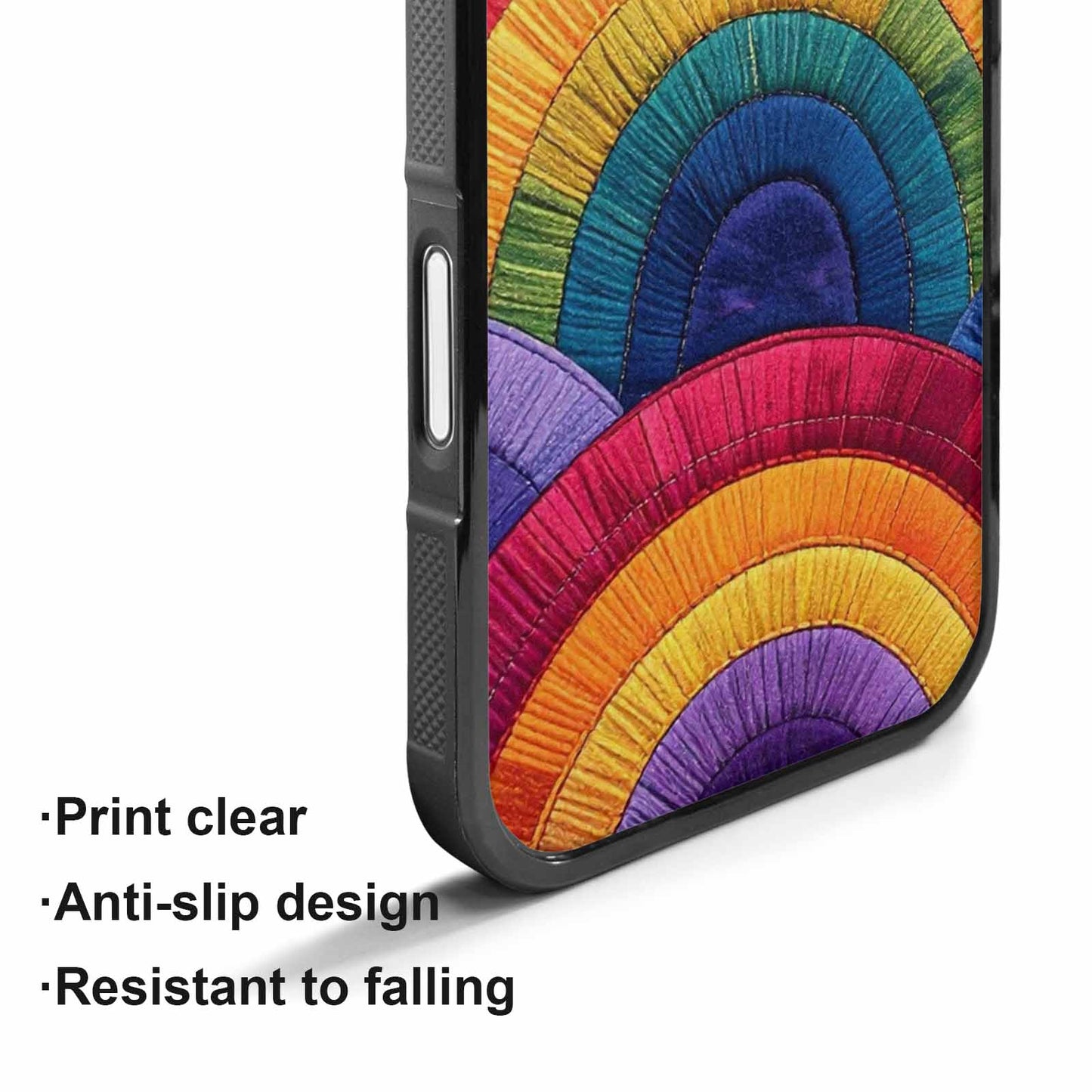 iPhone 17 Case — Vivid Camo Rainbow Camo, Custom Designed Case Cover