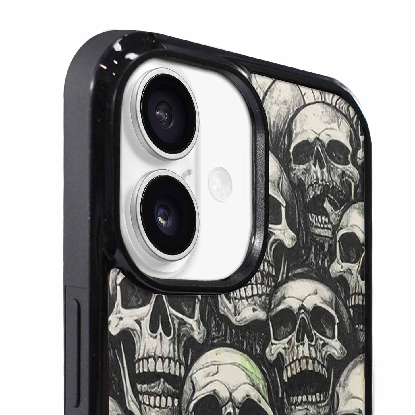 iPhone 17 Case — Rainbow From Skull\'s Mouth Gothic Skulls, Custom Designed Case Cover