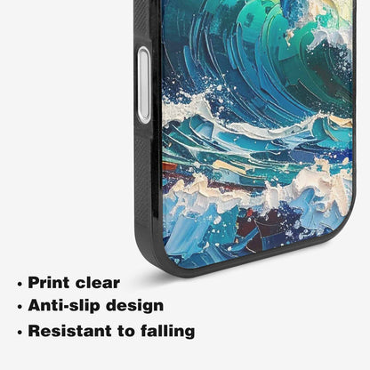 iPhone 16 Plus Case — Wave Crest Splash Wave Crest Splash, Custom Phone Case