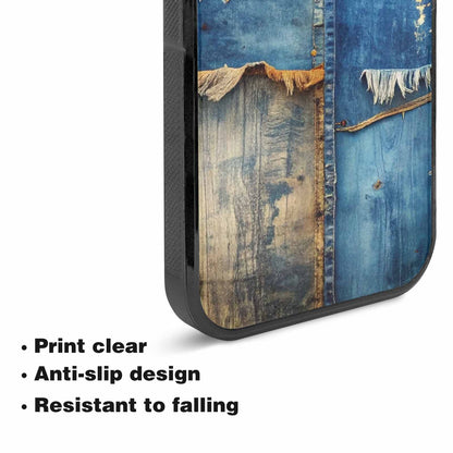 iPhone 15 Case — Curve The Ripping Demin Tectures For, Custom Printed Phone Case