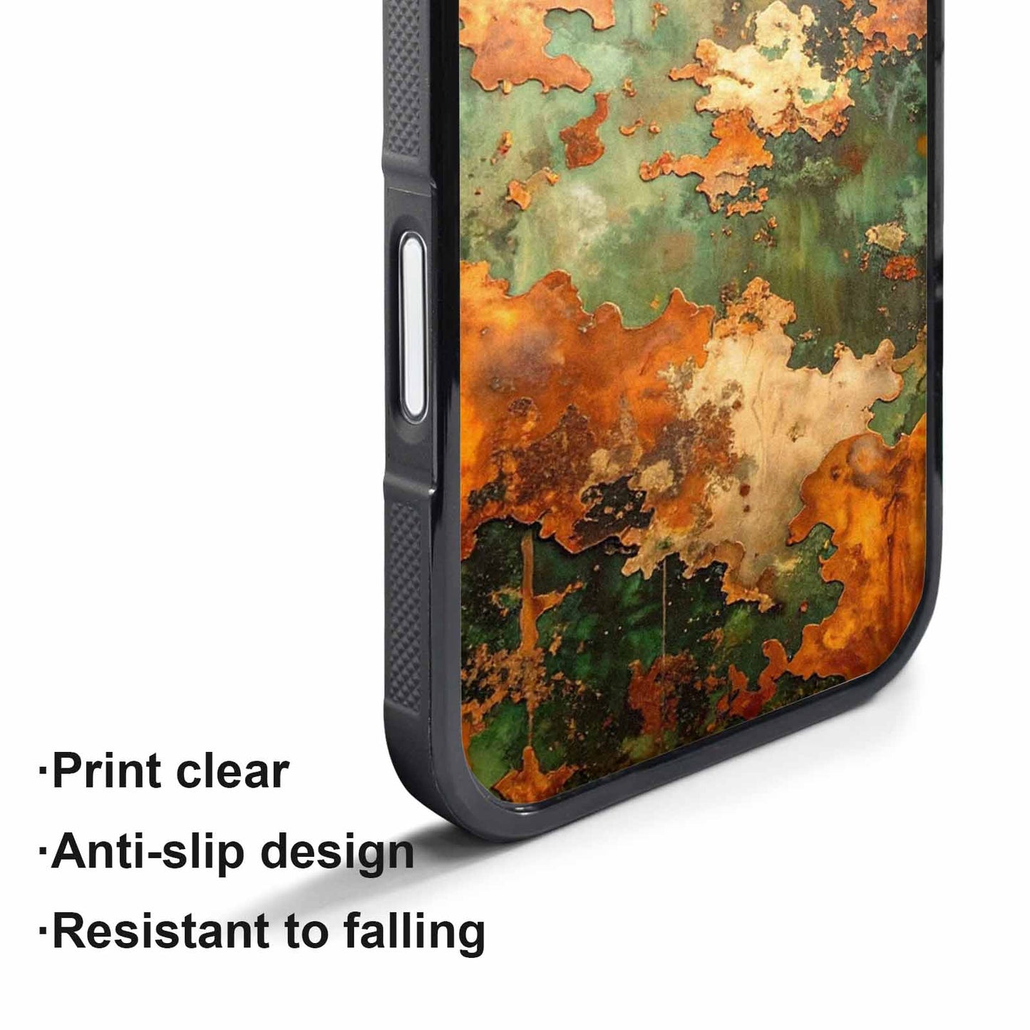 iPhone 17 Air Case — Seamless Tileable Pattern Of Overlapping Camo, Customized Protective Case