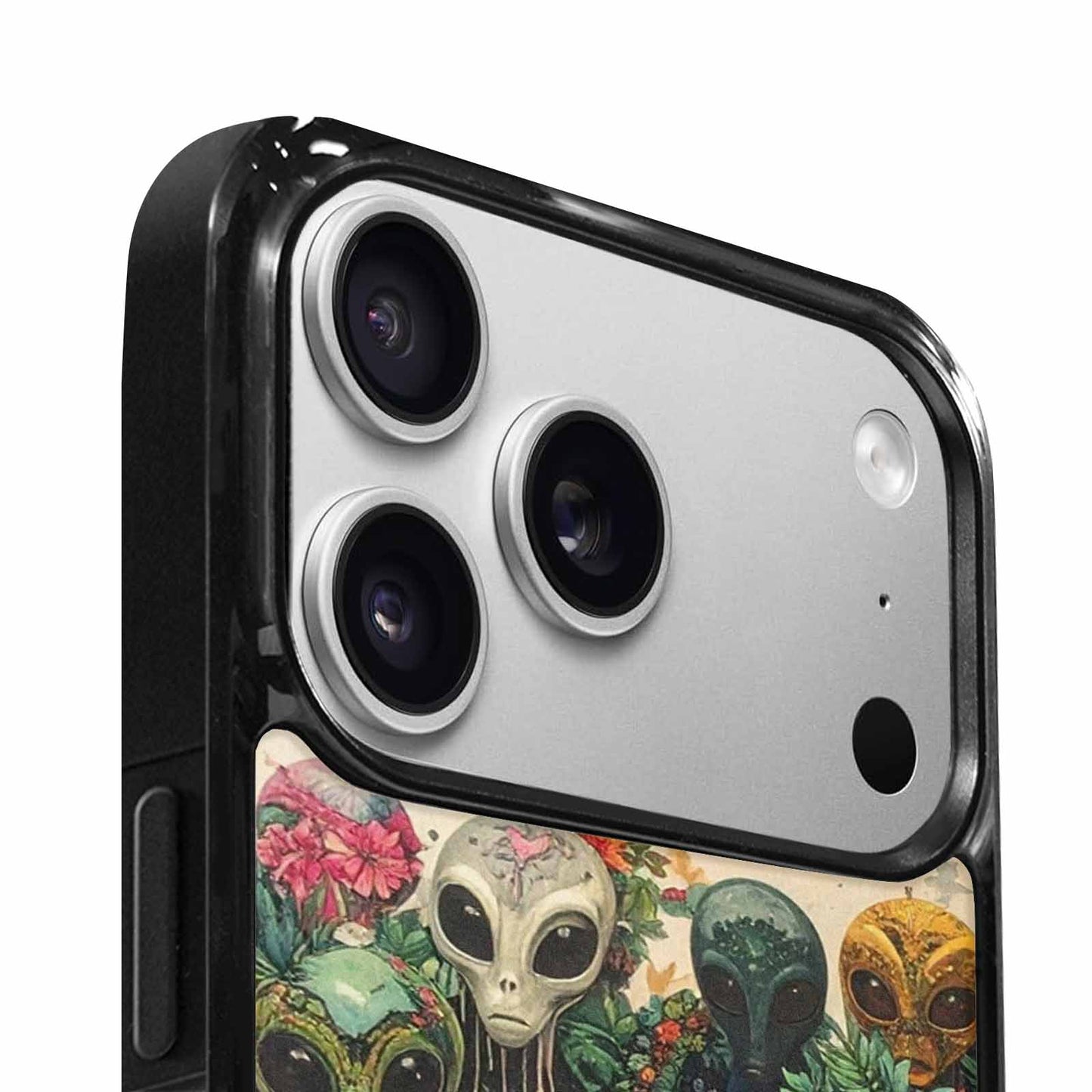 iPhone 17 Pro Max Case — Aliens Pattern Hundreds Of Alien Scifi, Custom Designed Case Cover