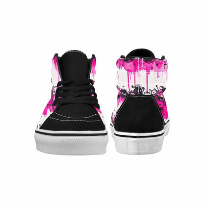 MEN'S Monsters (general) High Top Canvas Dark Academia Sneakers