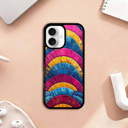 iPhone 17 Case — Vivid Camo Pansexual Camo, Original Design Phone Case