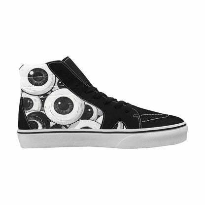 MEN'S Googly Cartoon Eyeballs High Top Canvas Dreamcore Sneakers