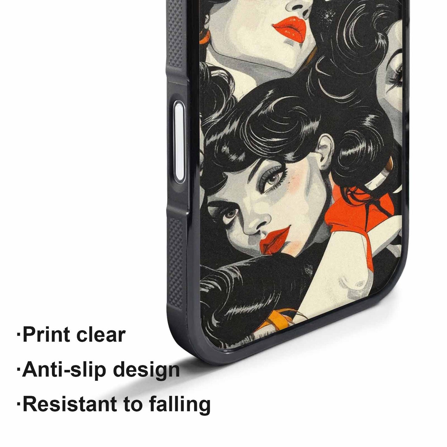 iPhone 17 Pro Max Case — Seamless Repeating Pattern Of Retro Vintage, Original Design Phone Case