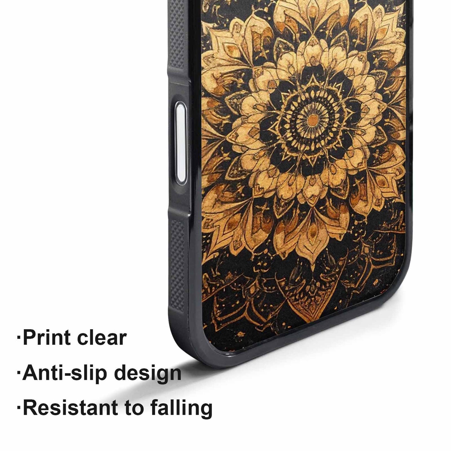 iPhone 17 Air Case — Small Mandala Pattern Randomly Varying Floral, Custom Print Case Cover