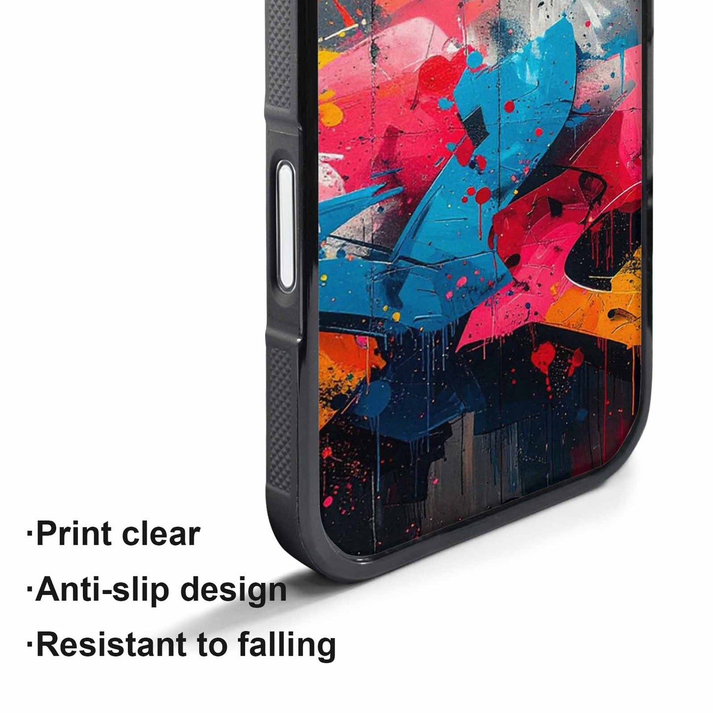 iPhone 17 Pro Case — Seamless Repeating Pattern Of Overlapping Camo, Custom Phone Case
