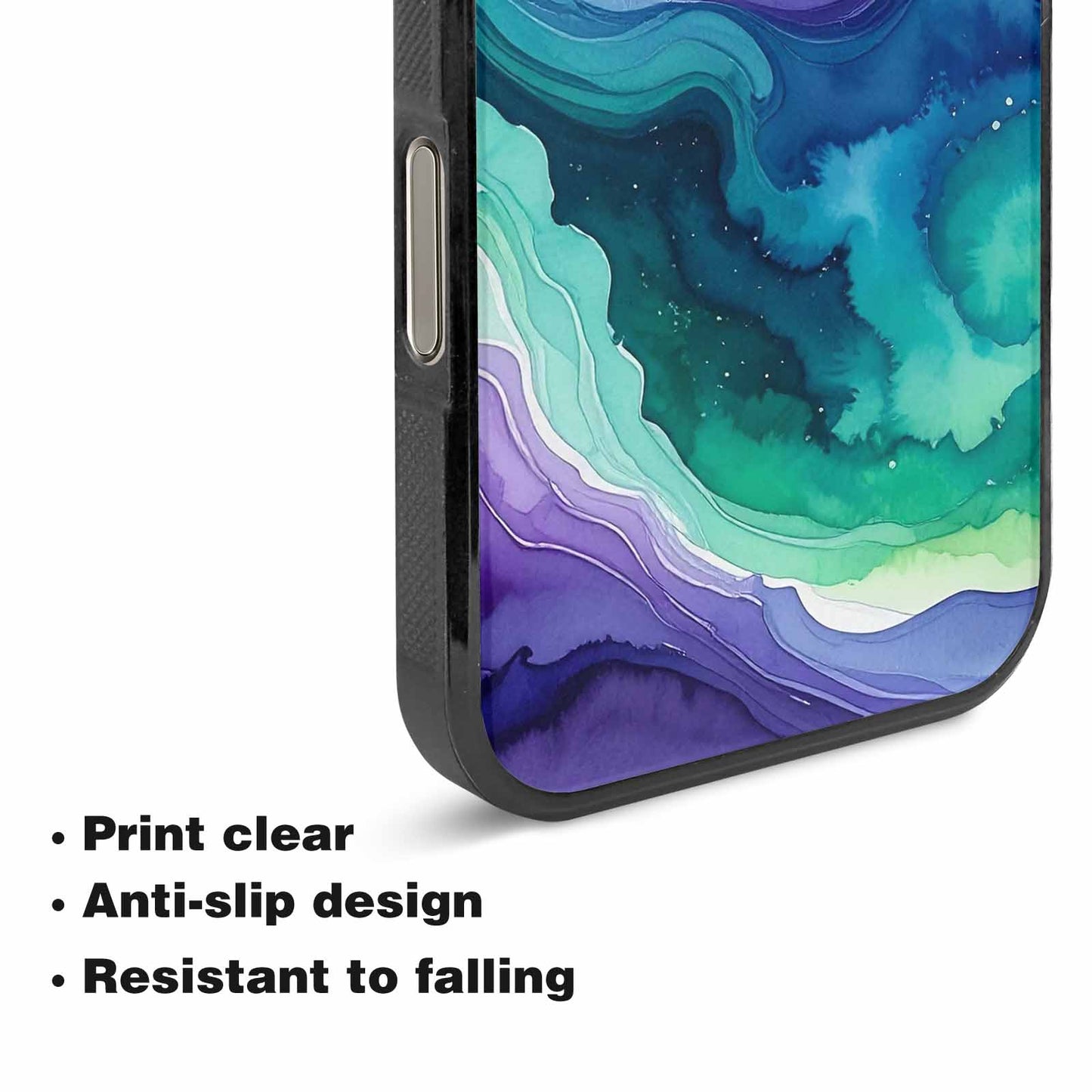 iPhone 16 Pro Max Case — Galaxy Aurora Nebula, Unique Phone Case Design