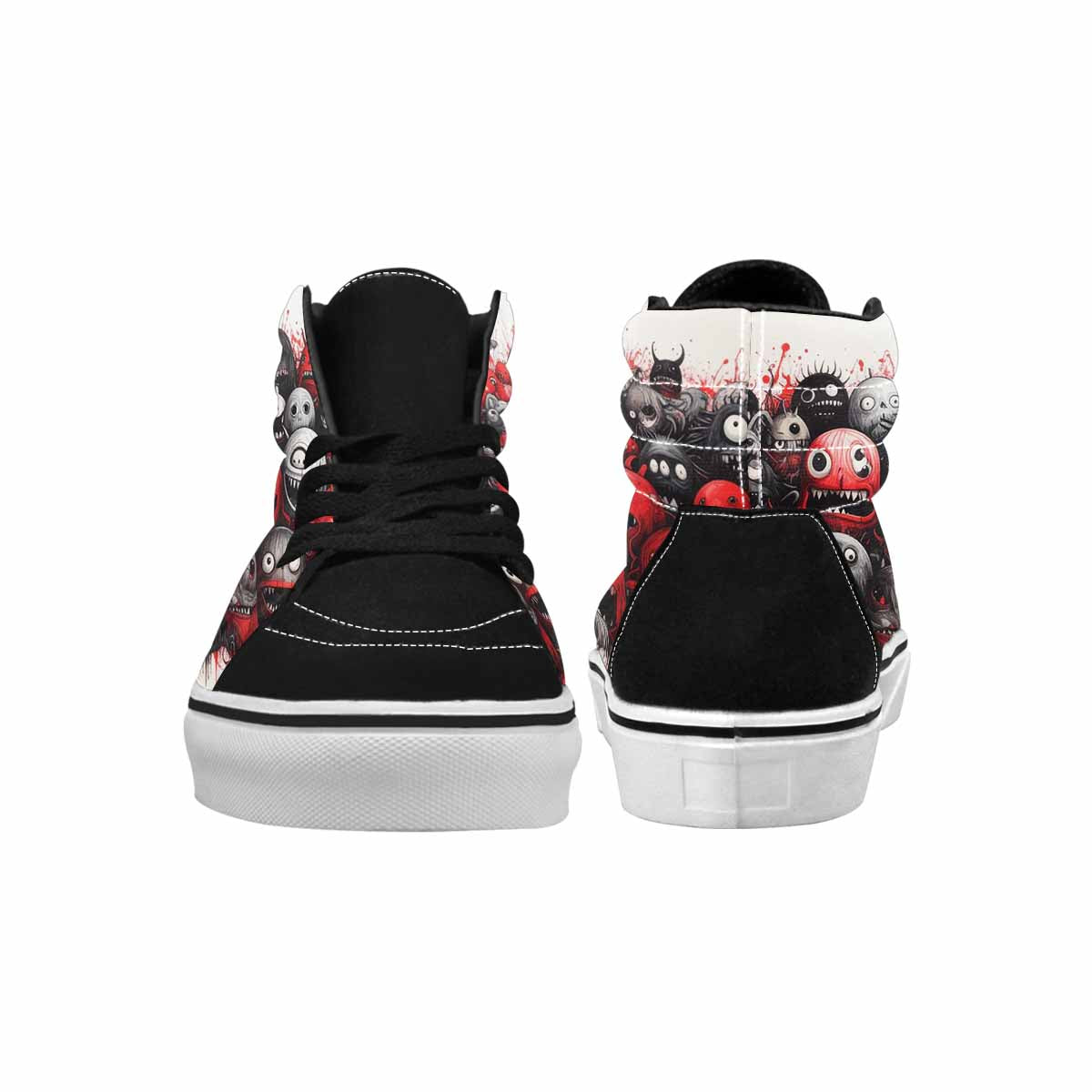 MEN'S Monsters (general) High Top Canvas Aesthetic Custom Shoes