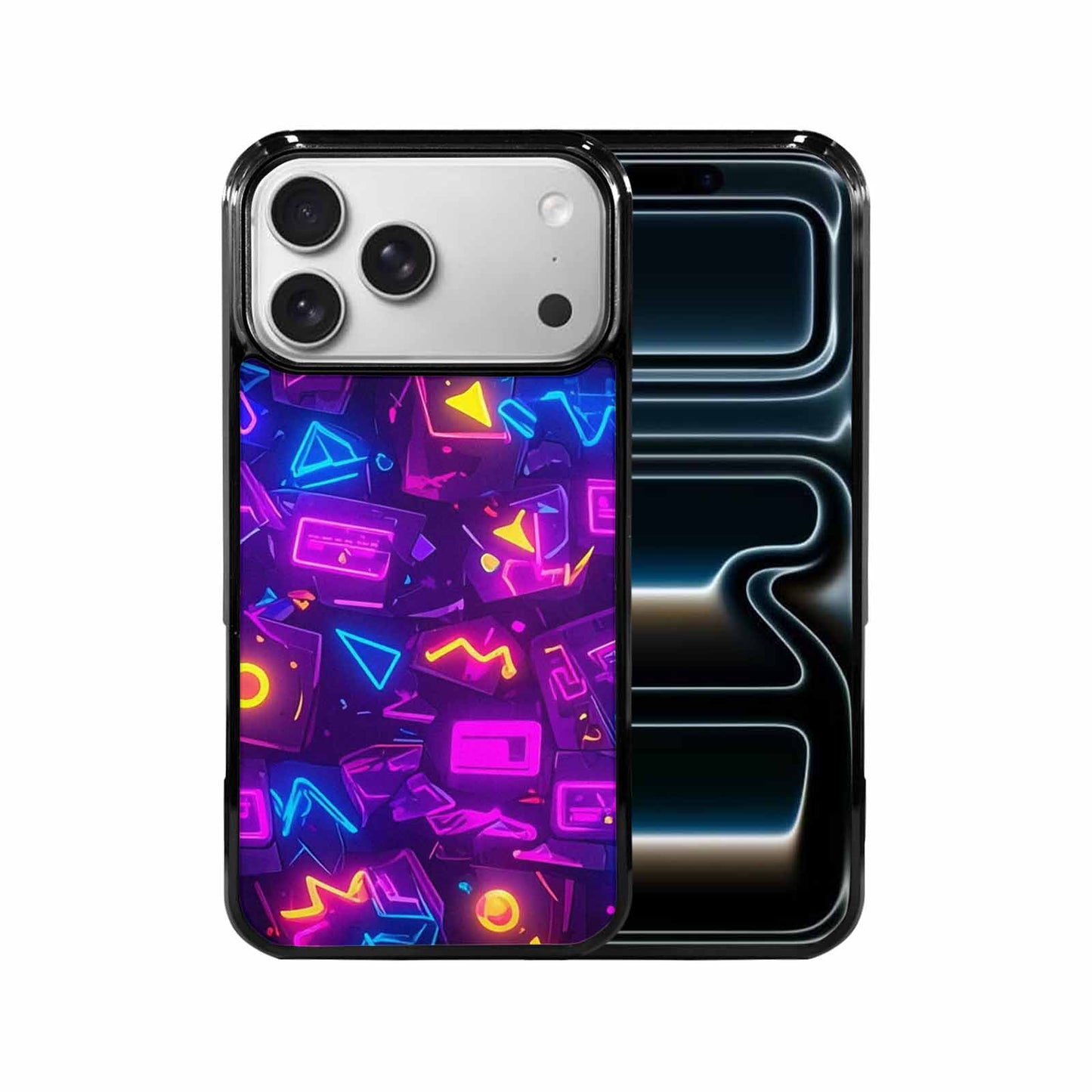 iPhone 17 Pro Max Case — Retro Motif Retro Motifs Retro Vintage, Custom Art Phone Cover