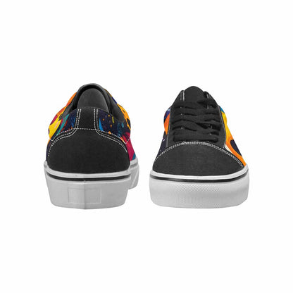 WOMEN'S Melting Aliens Lace-Up Canvas Dreamcore Custom Shoes