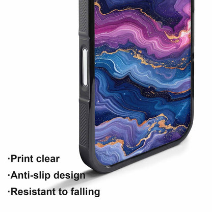 iPhone 17 Pro Max Case — Marble Galaxy, Custom Made Phone Cover