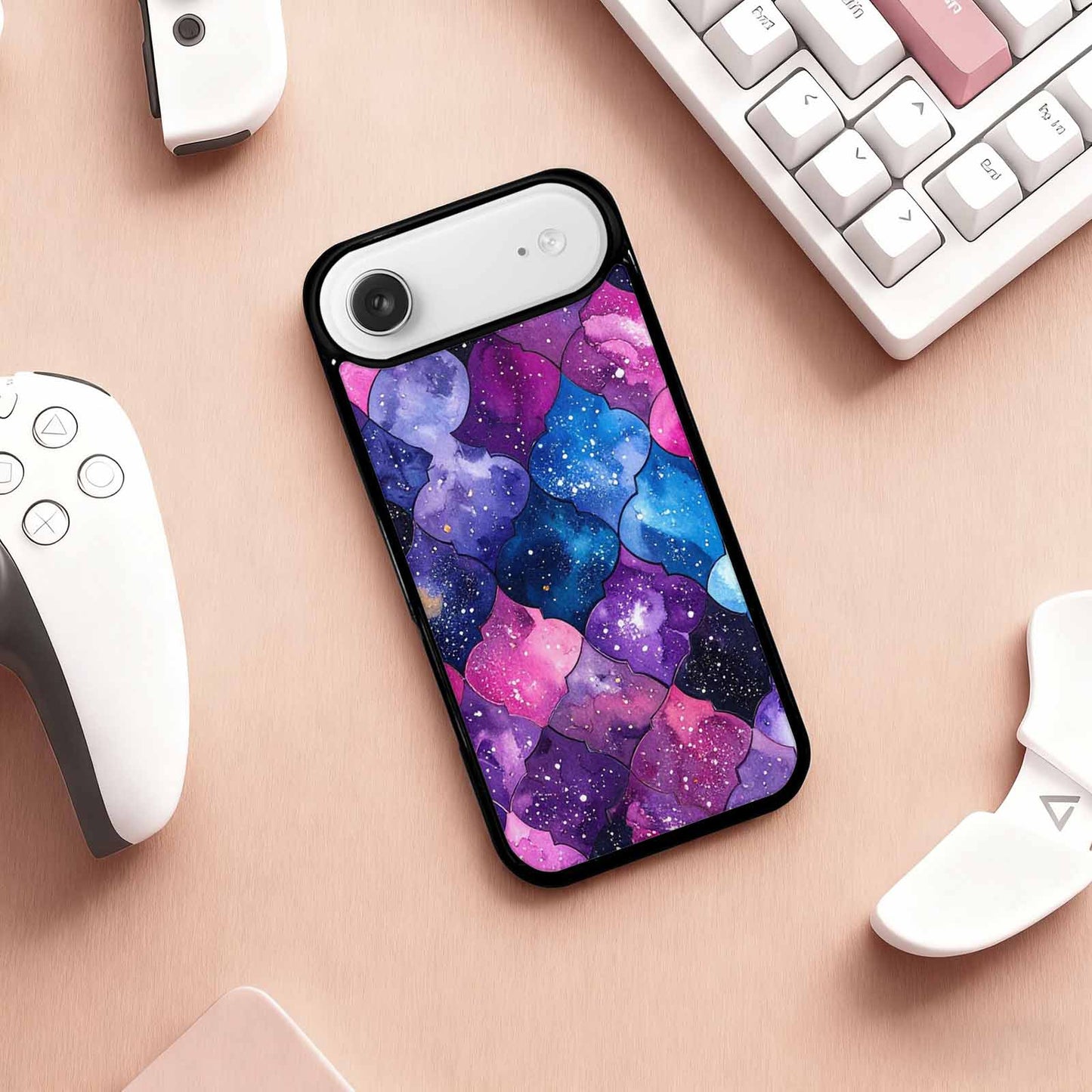 iPhone 17 Air Case — Small Galaxy Stars And Nebula Galaxy, Custom Art Phone Cover