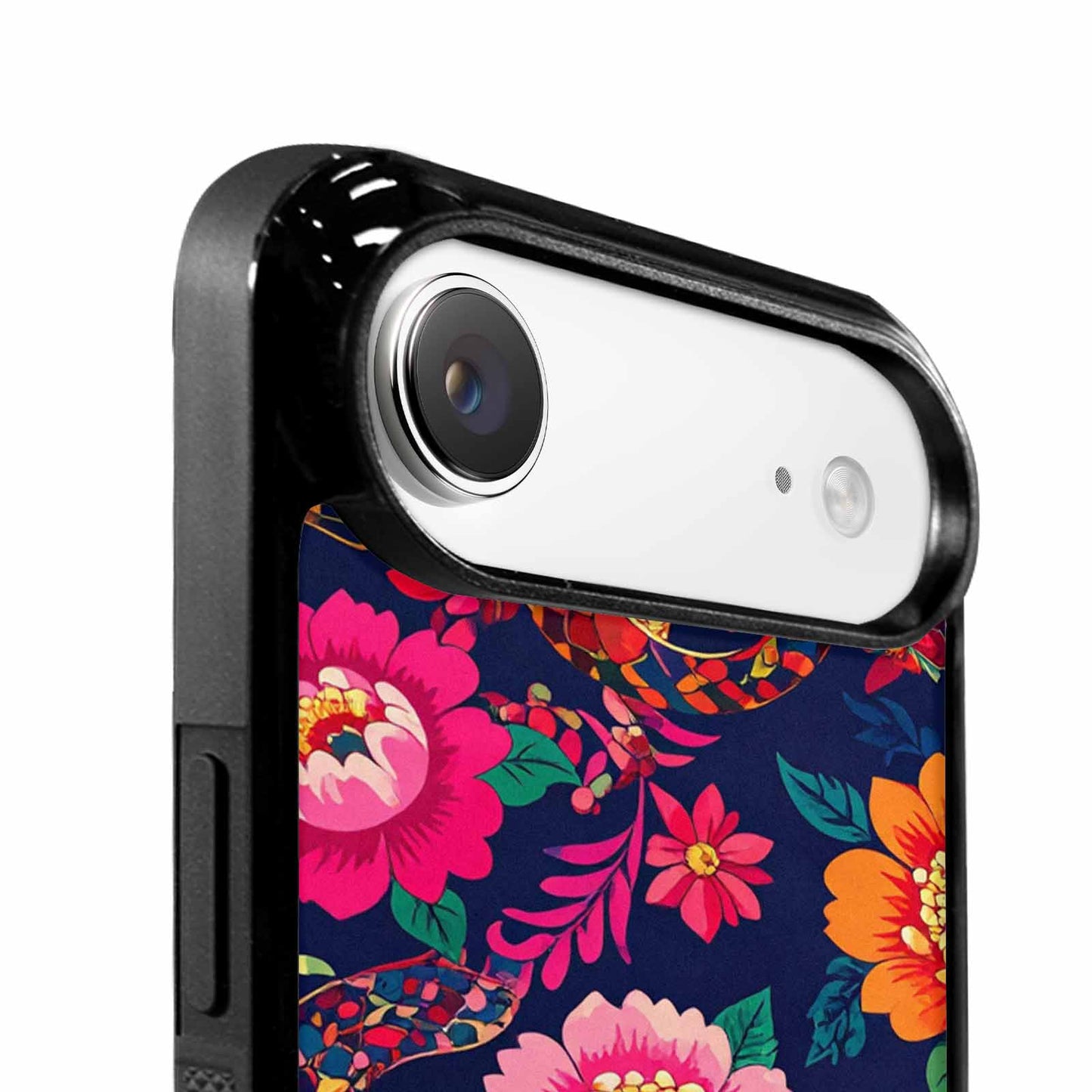 iPhone 17 Air Case — Floral Snake Print Floral, Customized Protective Case