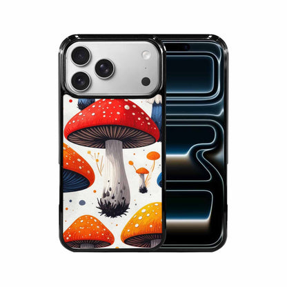 iPhone 17 Pro Max Case — Vivid Winter Mushroom Cartoon Cute, Custom Phone Case