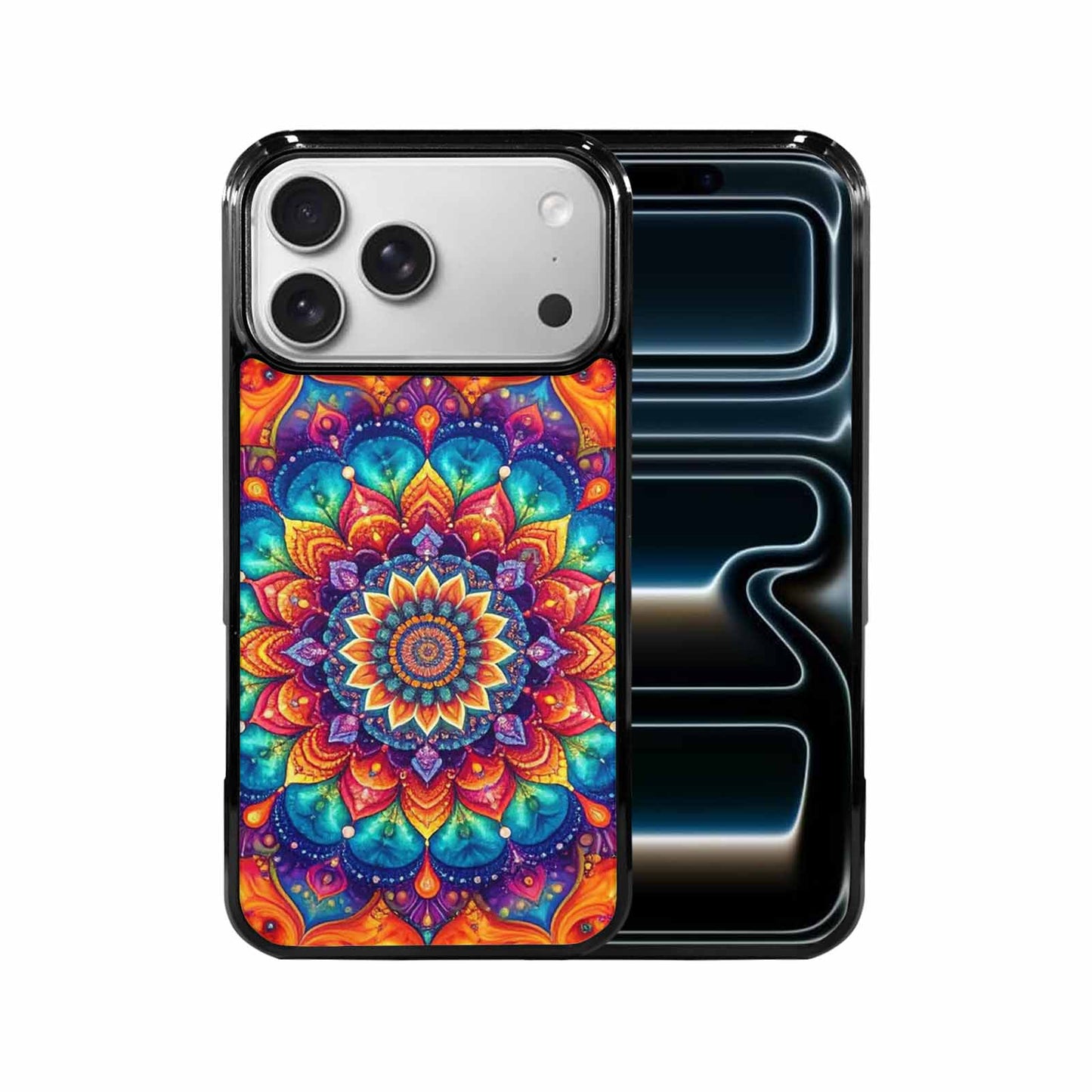 iPhone 17 Pro Max Case — Tie Dye Mandala Art Tie Dye, Custom Made Phone Cover