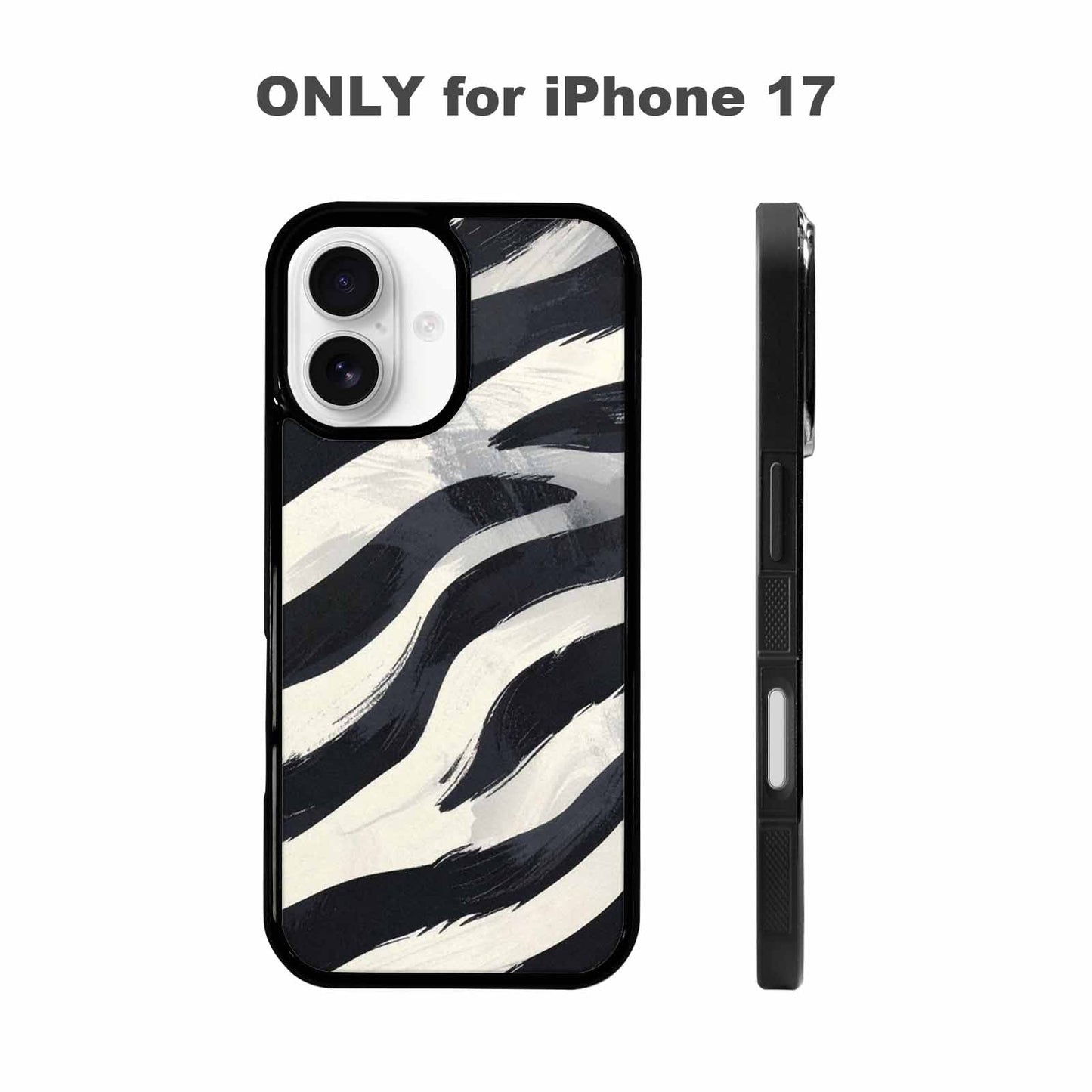 iPhone 17 Case — Seamless Tileable Pattern Of Animal Print, Custom Art Phone Cover