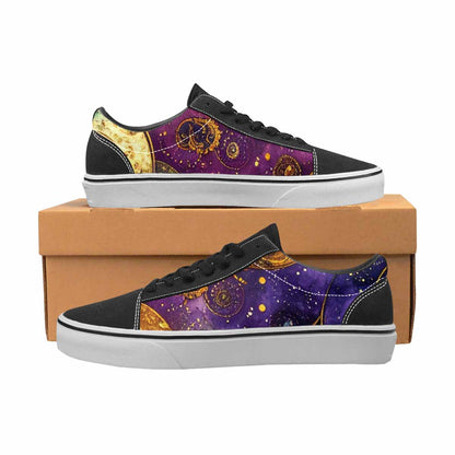 WOMEN'S Steampunk Galaxy Canvas Lace-Up Dreamcore Sneakers