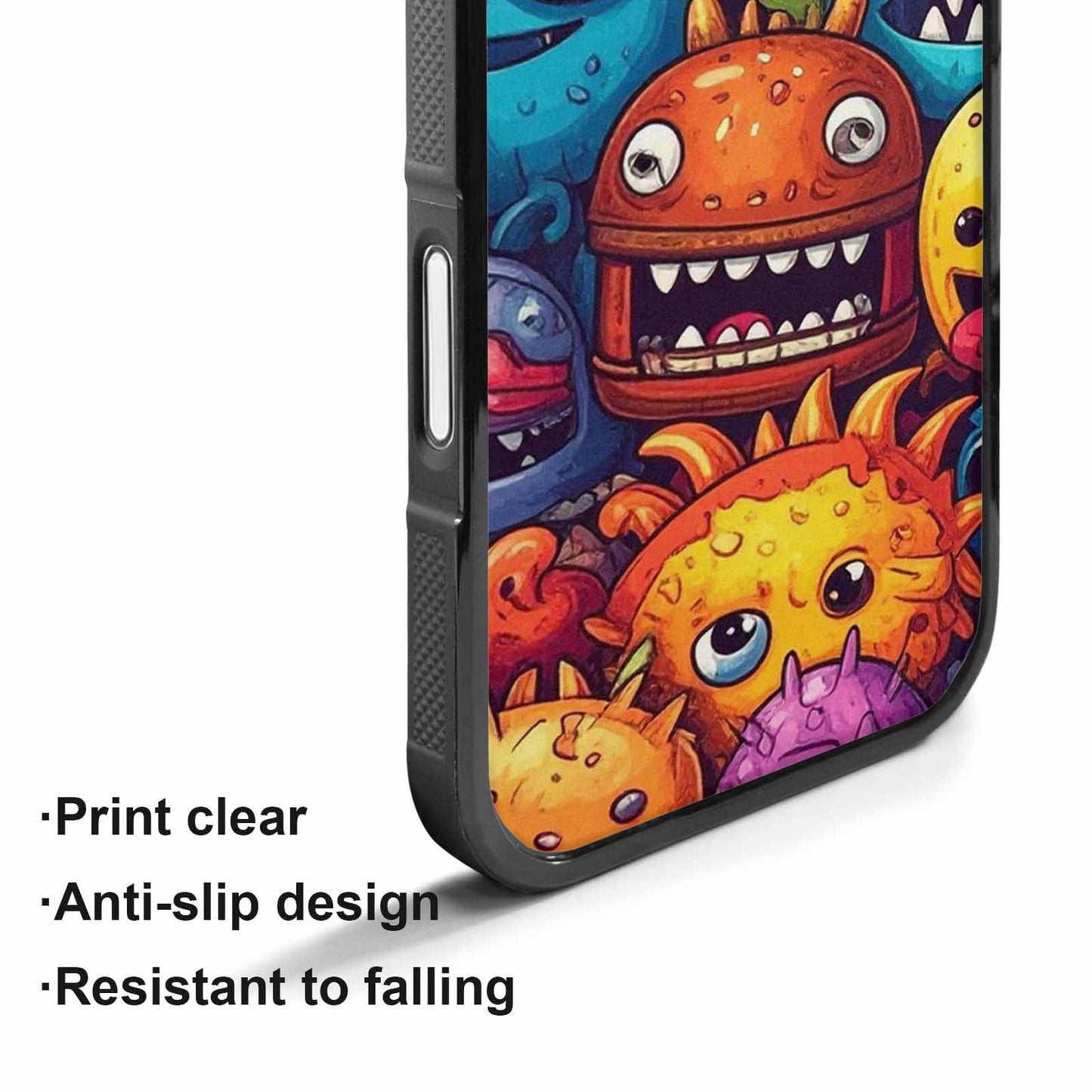iPhone 17 Case — Small Cartoon Monster Character Cartoon Cute, Custom Designed Case Cover