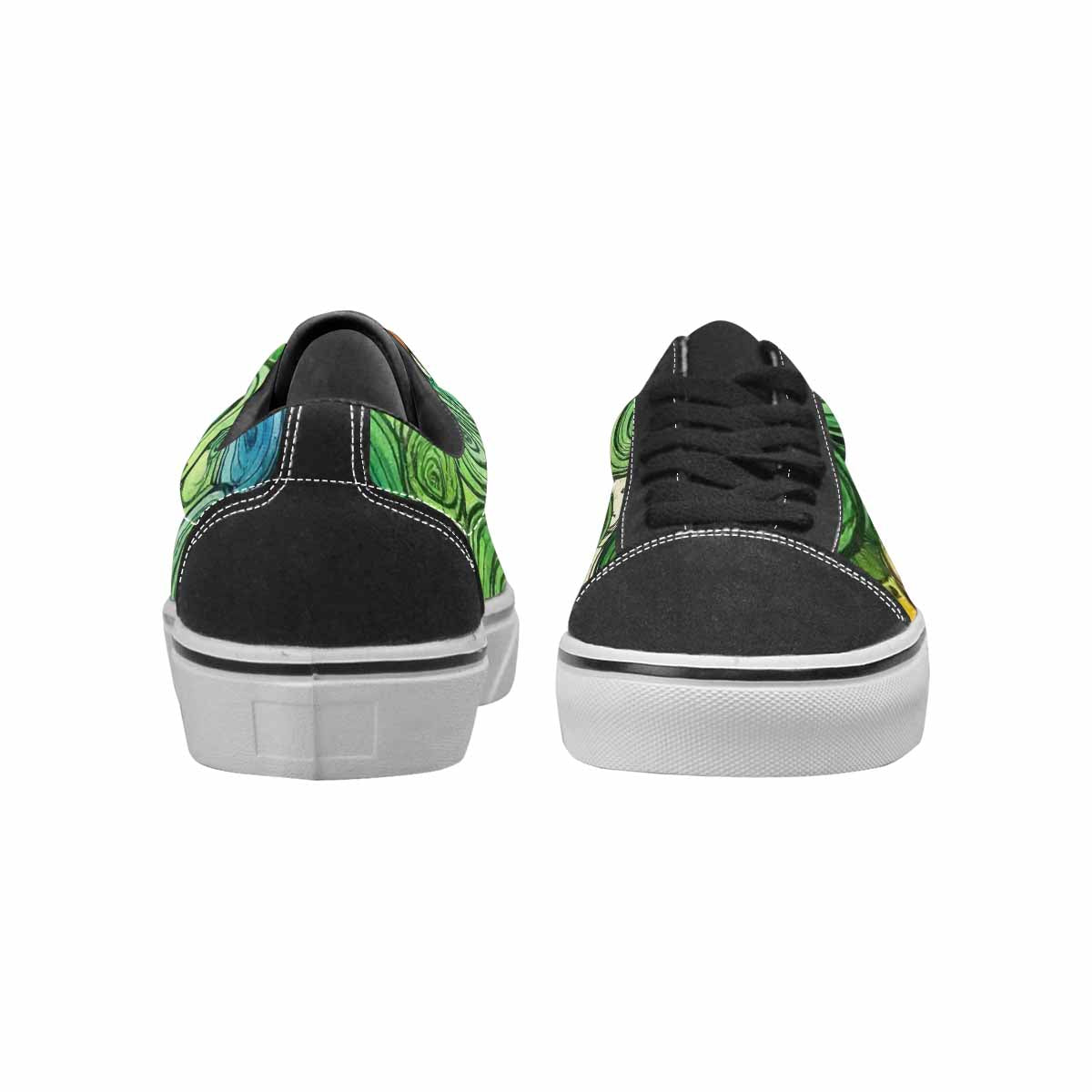 WOMEN'S Tie Lace-Up Canvas Vivid Custom Sneakers