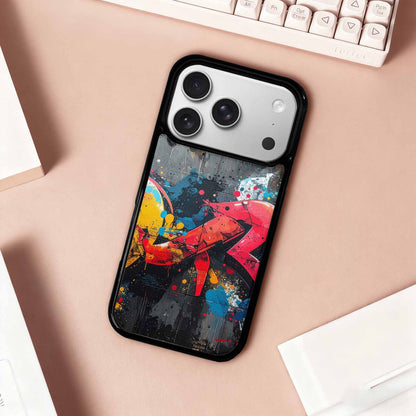 iPhone 17 Pro Case — Seamless Repeating Pattern Of Overlapping Camo, Custom Print Case Cover