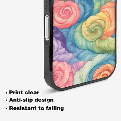 iPhone 16 Case — Tie Dye Swirls Tie Dye Swirls, Custom Phone Case