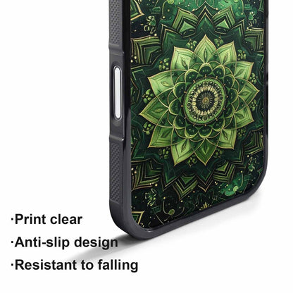 iPhone 17 Pro Case — Small Mandala Pattern Randomly Varying Floral, Custom Made Phone Cover