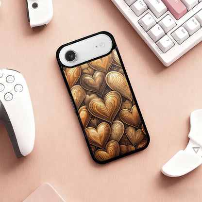 iPhone 17 Air Case — Retro Zodiac Heart Shape Retro Vintage, Customized Protective Case