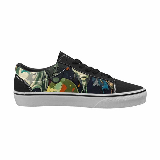 MEN'S Aliens × Camo Aliens Lace-Up Canvas Y2K Shoes