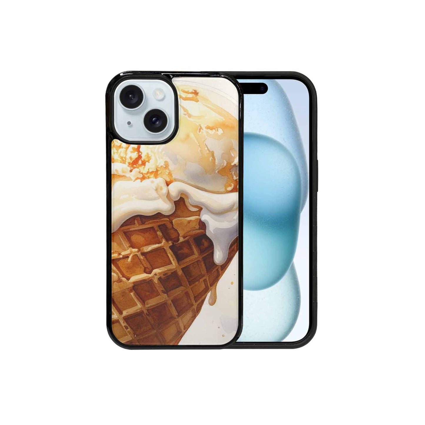 iPhone 15 Case — Extreme Close Up Shot Only Drippig, Custom Designed Case Cover