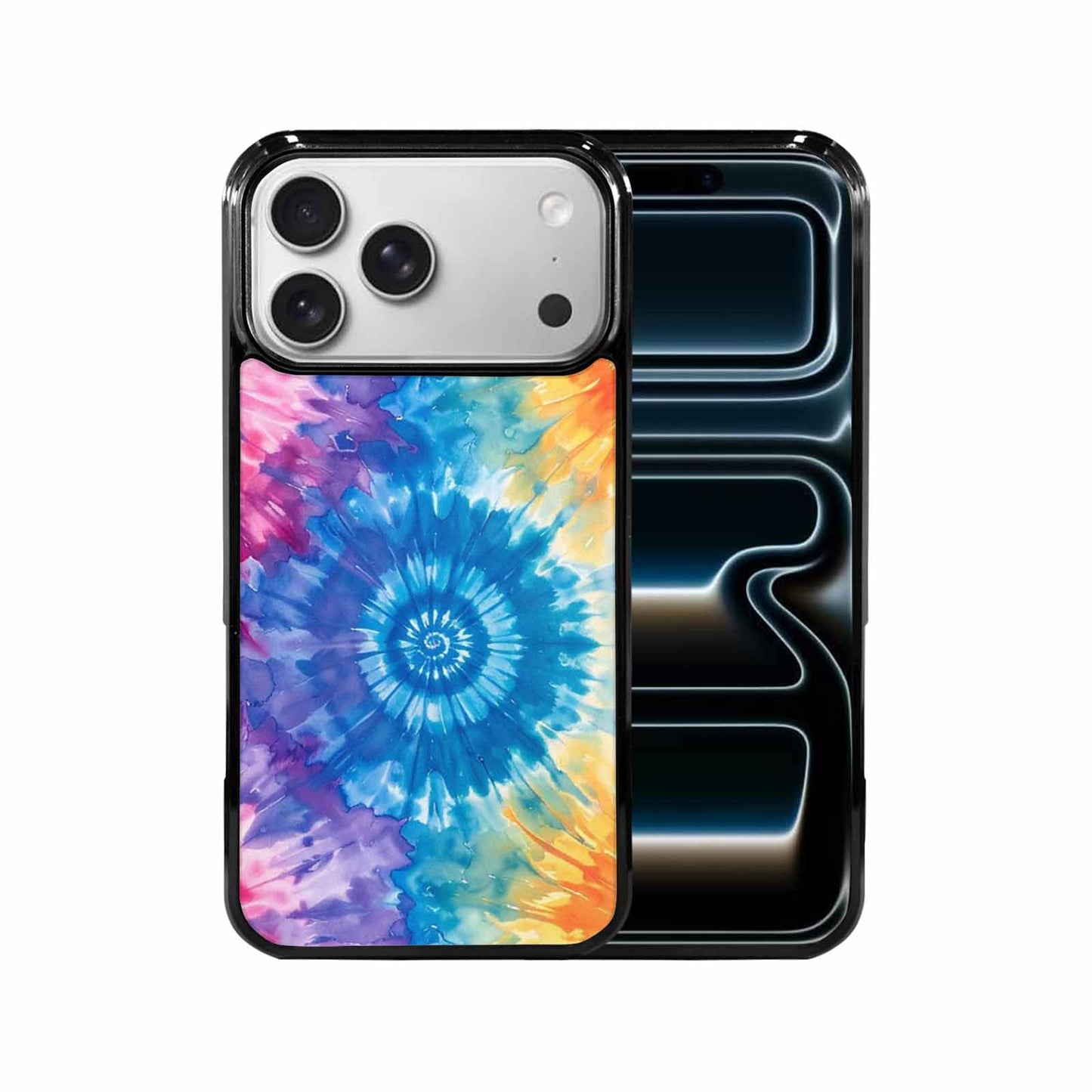 iPhone 17 Pro Max Case — Seamless Tileable Pattern Of Tie Dye, Personalized Phone Case
