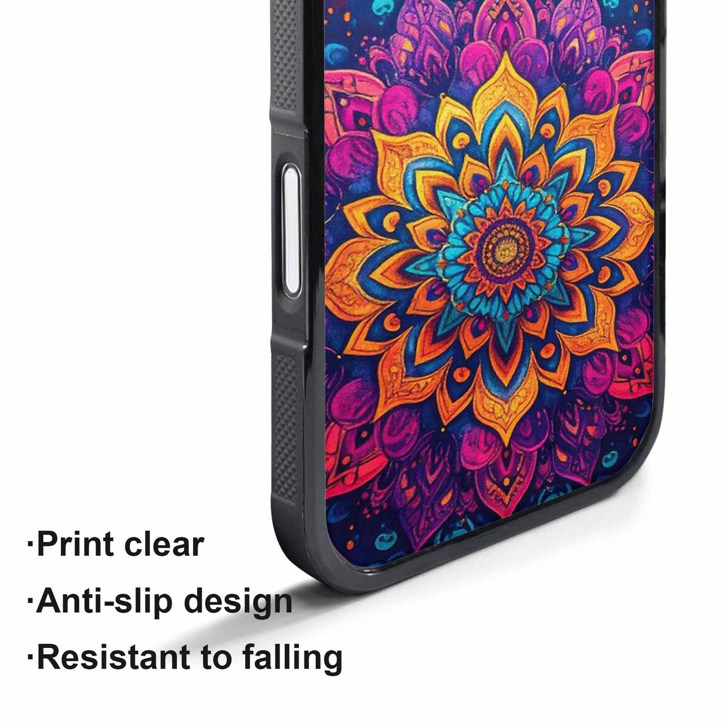 iPhone 17 Pro Case — Tie Dye Mandala Tie Dye, Custom Designed Case Cover