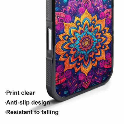 iPhone 17 Pro Case — Tie Dye Mandala Tie Dye, Custom Designed Case Cover