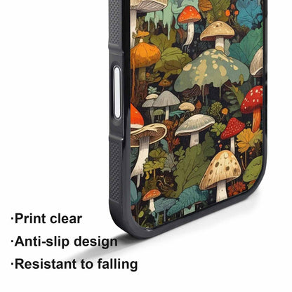 iPhone 17 Air Case — Mushrooms Camomushrooms Patter Bki Camo, Original Design Phone Case