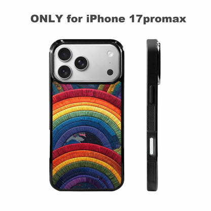 iPhone 17 Pro Max Case — Vivid Camo Rainbow Camo, Custom Art Phone Cover