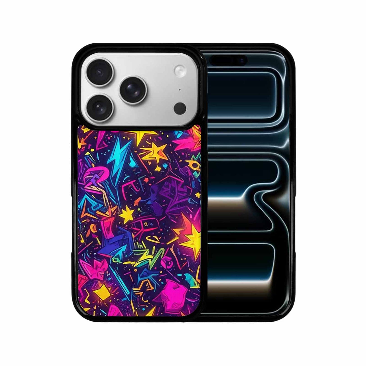 iPhone 17 Pro Case — Retro Motif Retro Motifs Pattern Retro, Original Design Phone Case