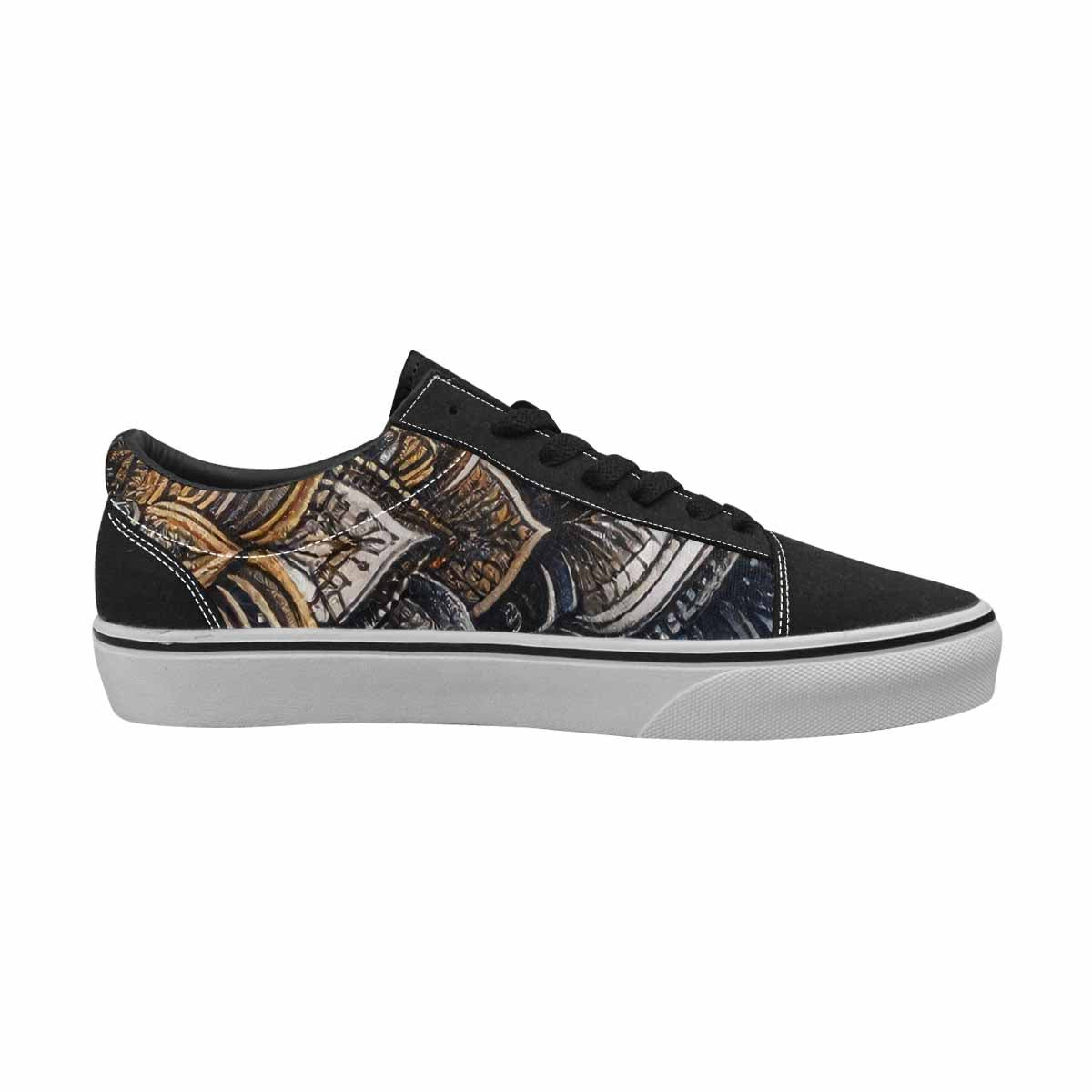 WOMEN'S Mandala Medallion Lace-Up Canvas Surreal Shoes