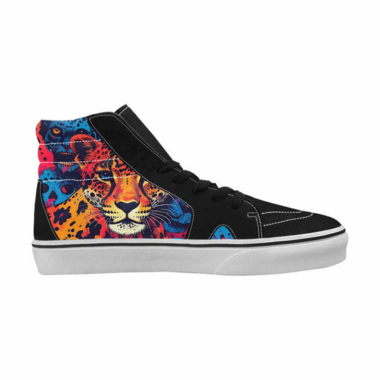 MEN'S Snake Print Skull Vibrant Background Ferion