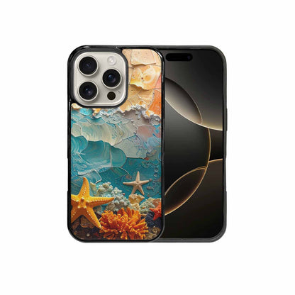 iPhone 16 Pro Case — Starfish Cluster Starfish Cluster Pattern Hundreds, Personalized Phone Case