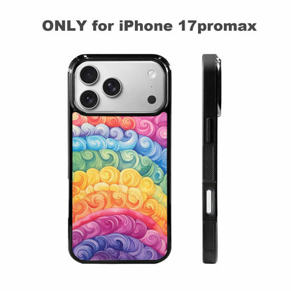 iPhone 17 Pro Max Case — Tie Dye Swirls Tie Dye, Custom Phone Case
