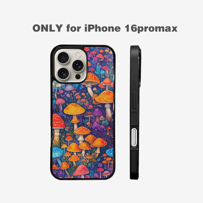 iPhone 16 Pro Max Case — Mushrooms General Mushrooms Pa, Custom Phone Case