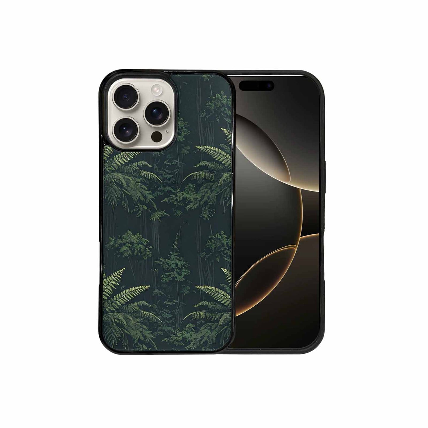 iPhone 16 Pro Max Case — Seamless Pattern Ancient Redwood Forest Giant, Unique Phone Case Design
